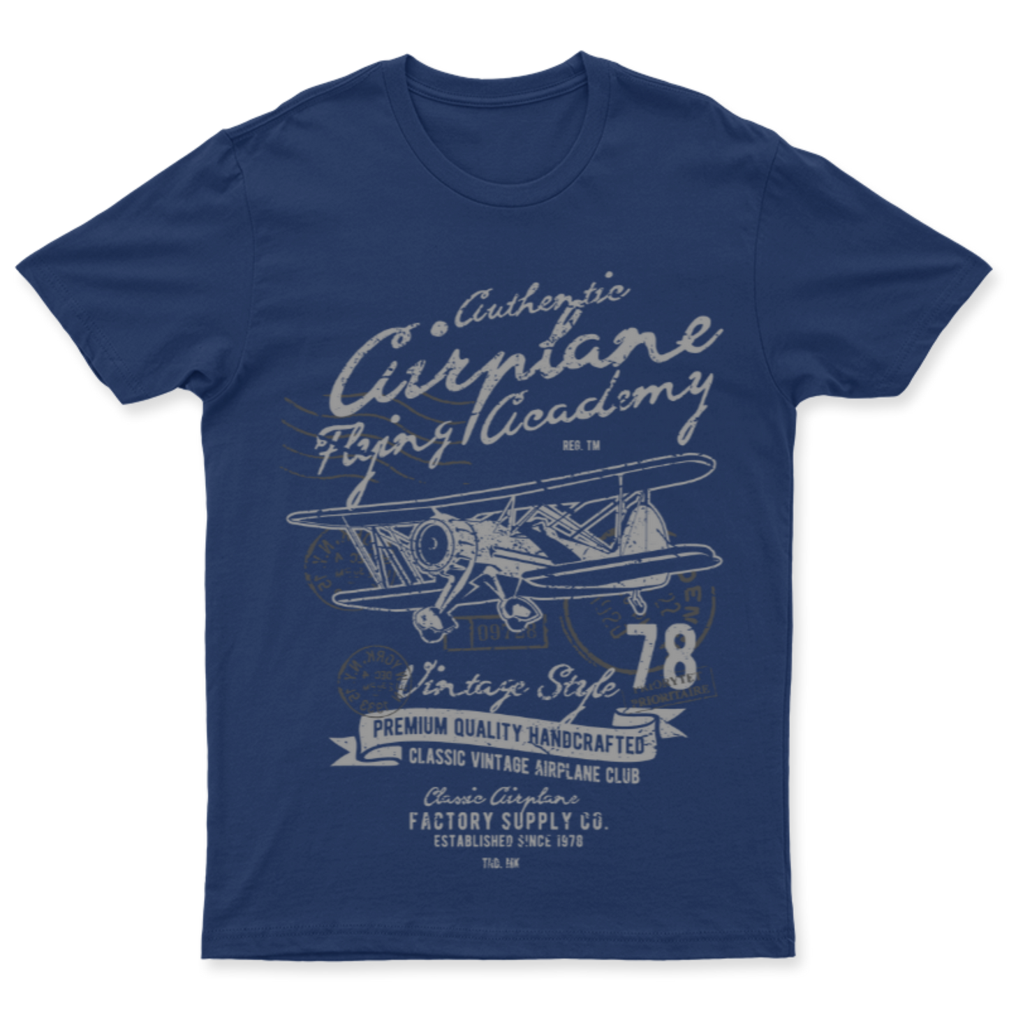 Playera Classic Airplane - Hombre