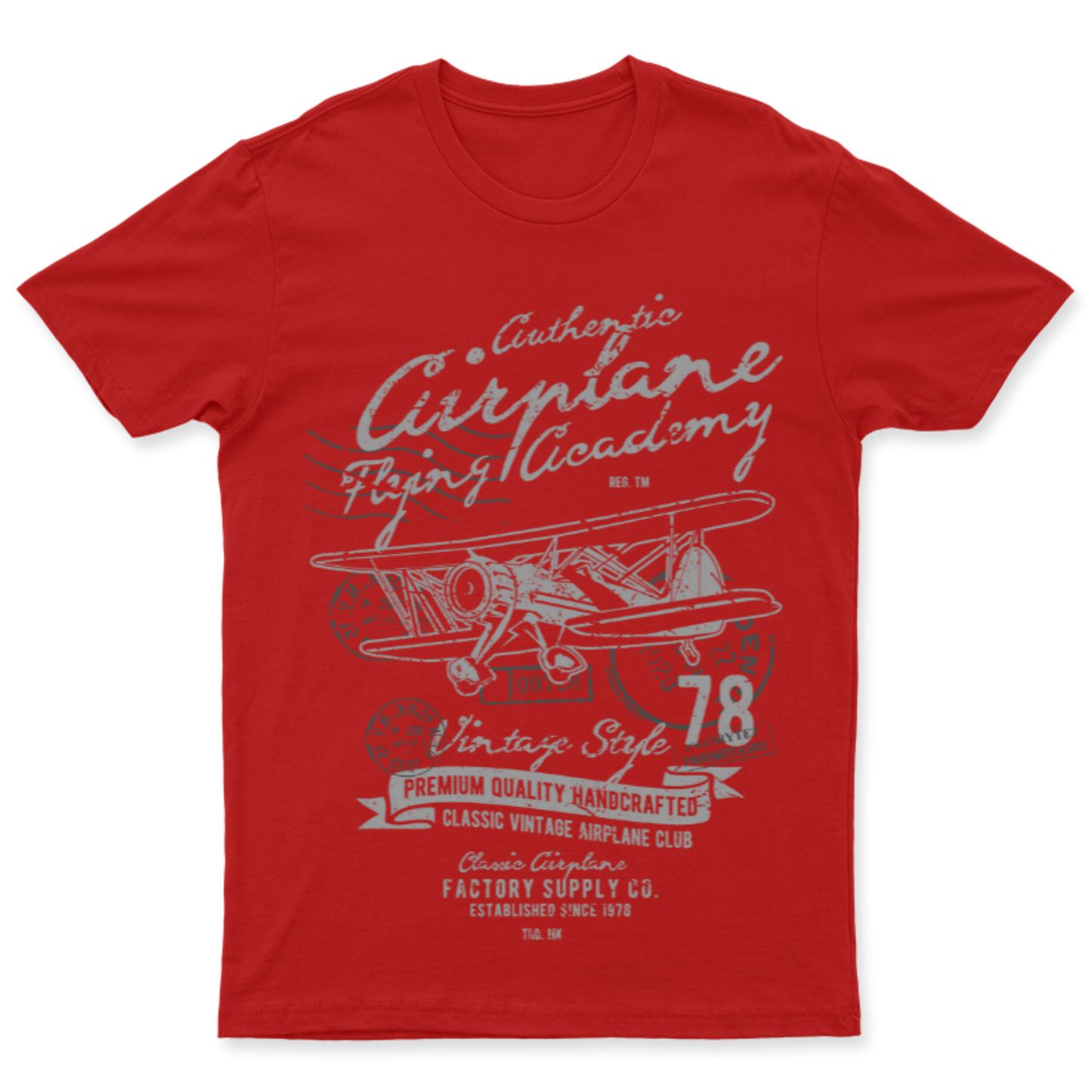 Playera Classic Airplane - Hombre