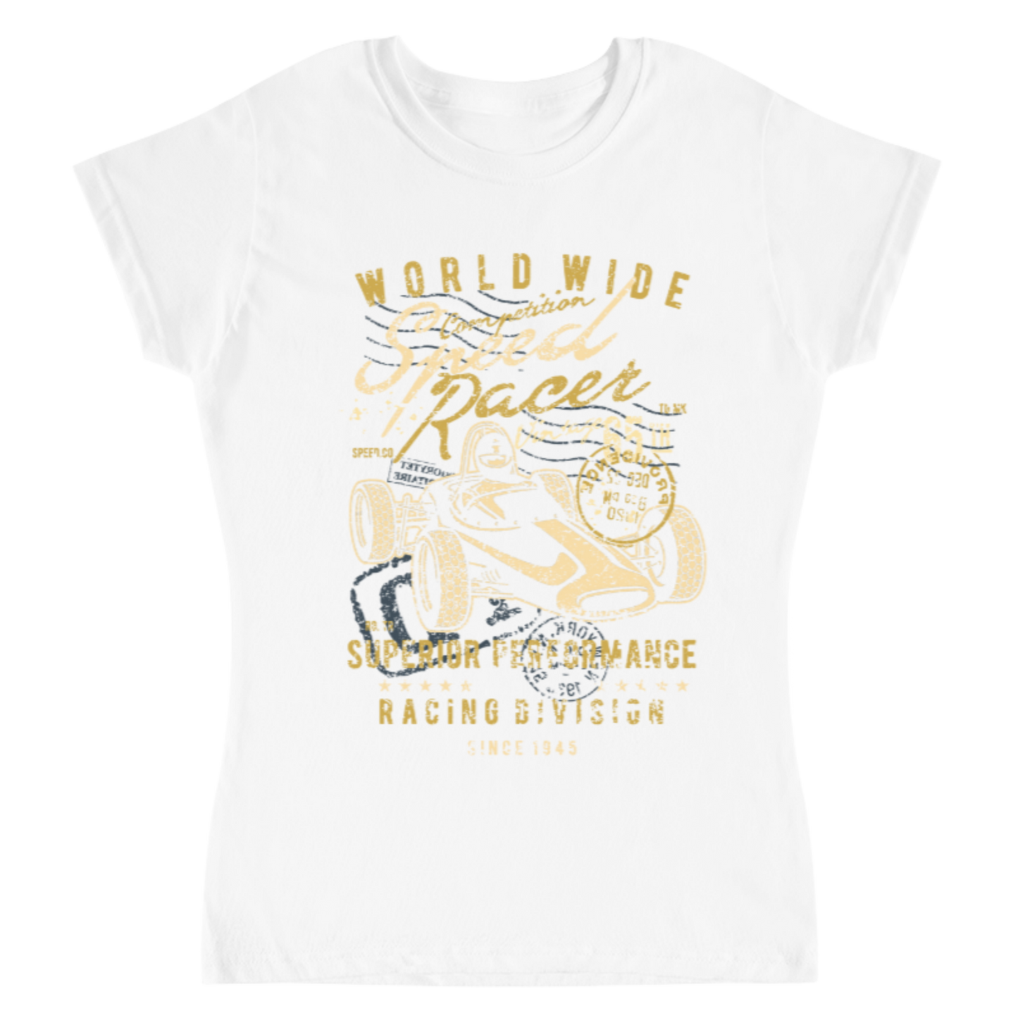 Playera Vintage Speed Racer - Mujer