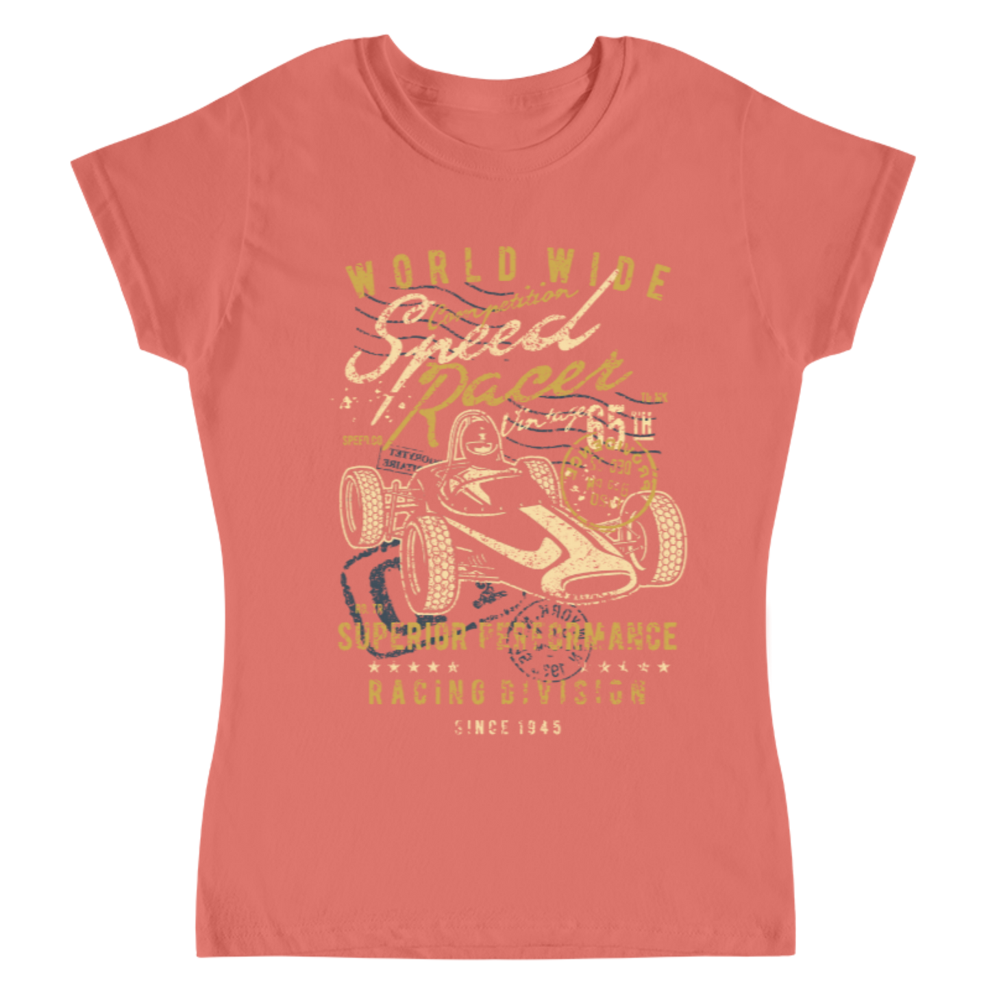 Playera Vintage Speed Racer - Mujer