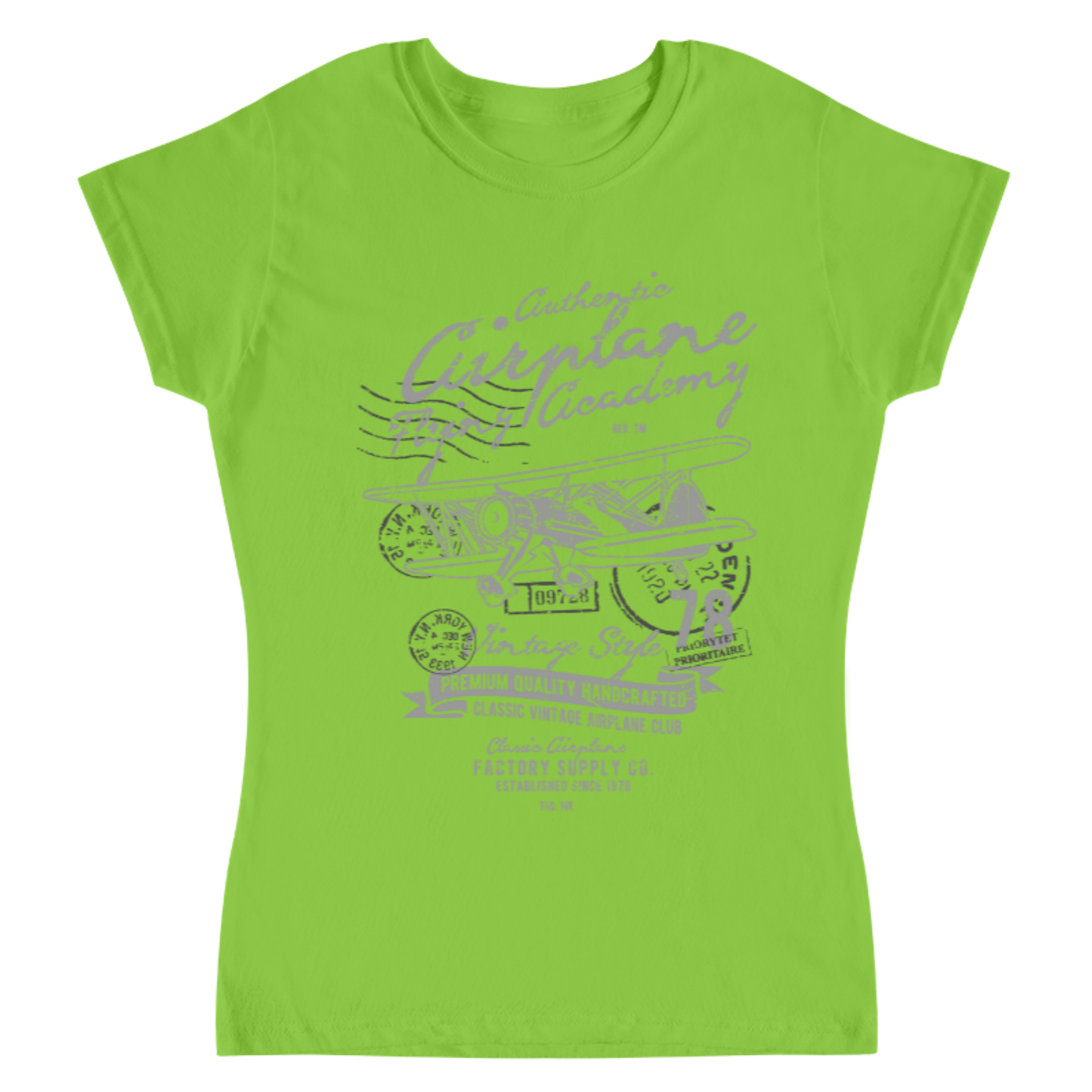 Playera Classic Airplane - Mujer