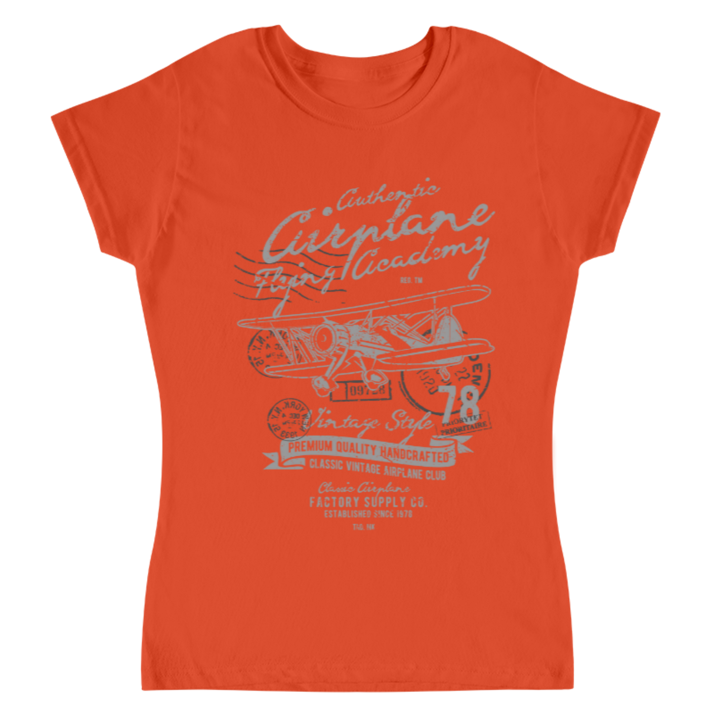 Playera Classic Airplane - Mujer