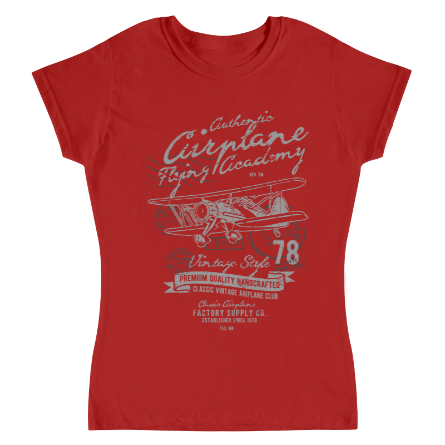 Playera Classic Airplane - Mujer