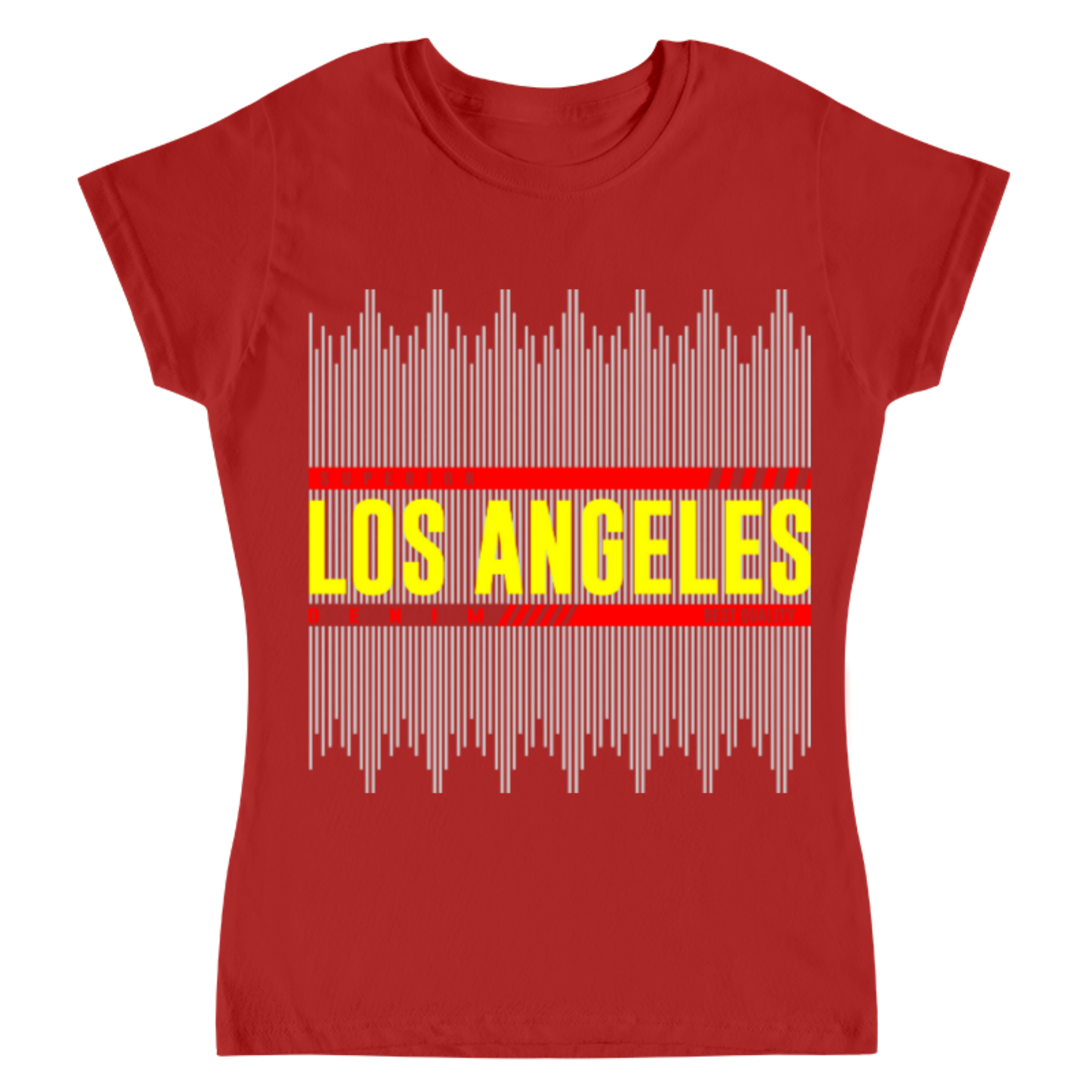 Playera L.A. Stripes - Mujer