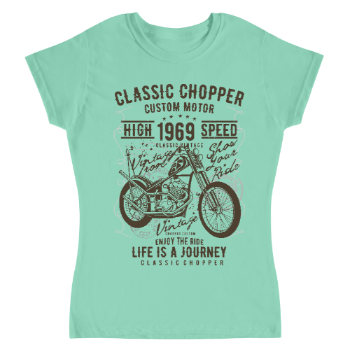Playera Classic Chopper - Mujer