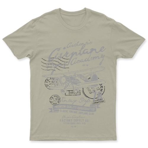 Playera Classic Airplane - Hombre